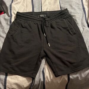 Forever 21 Black Men Cottons Shorts